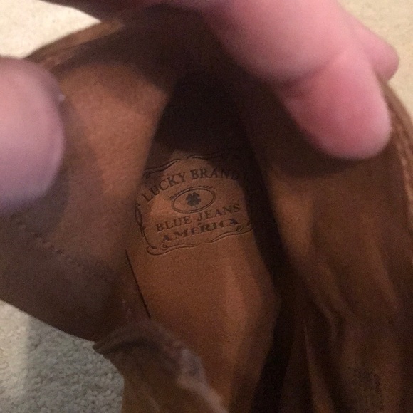 Tan Laureen leather like new booties - Picture 7 of 8